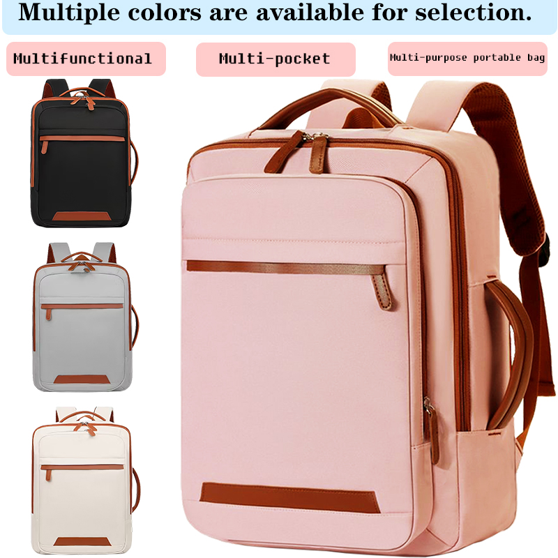 Canvas Backpack Casual - Ransel Laptop Serbaguna untuk Perjalanan dengan