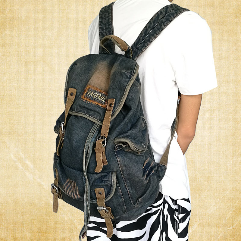 Tas Ransel Kasual dengan Desai - Canvas Backpack Casual ulasan dan harga