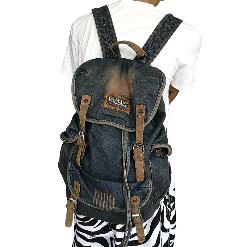 Tas Ransel Kasual dengan Desai - Canvas Backpack Casual ulasan dan harga