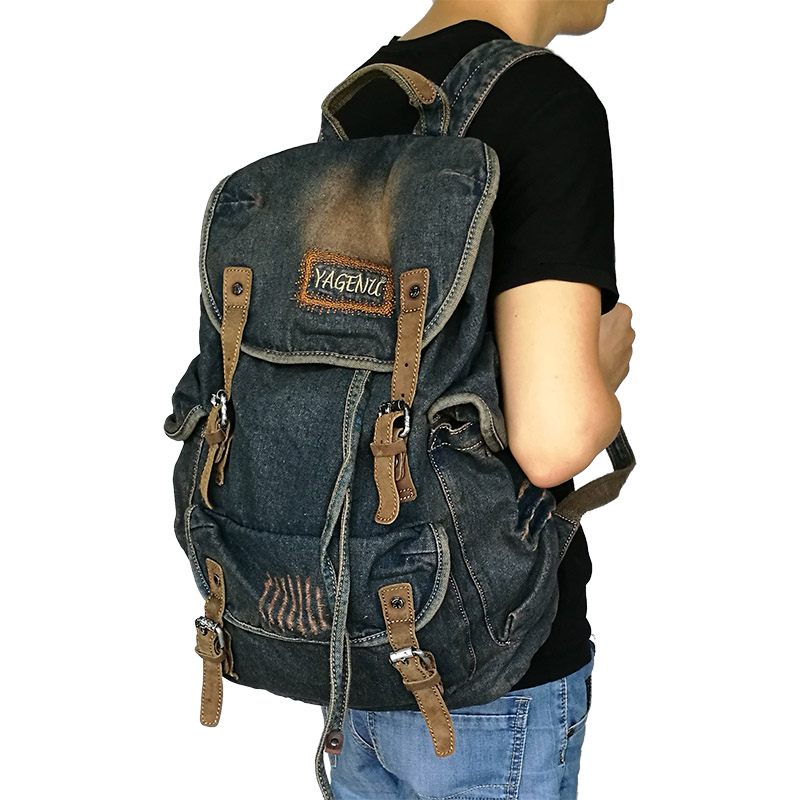 Tas Ransel Kasual dengan Desai - Canvas Backpack Casual ulasan dan harga