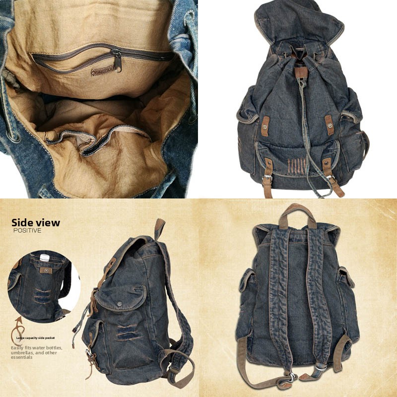 Tas Ransel Kasual dengan Desai - Canvas Backpack Casual ulasan dan harga