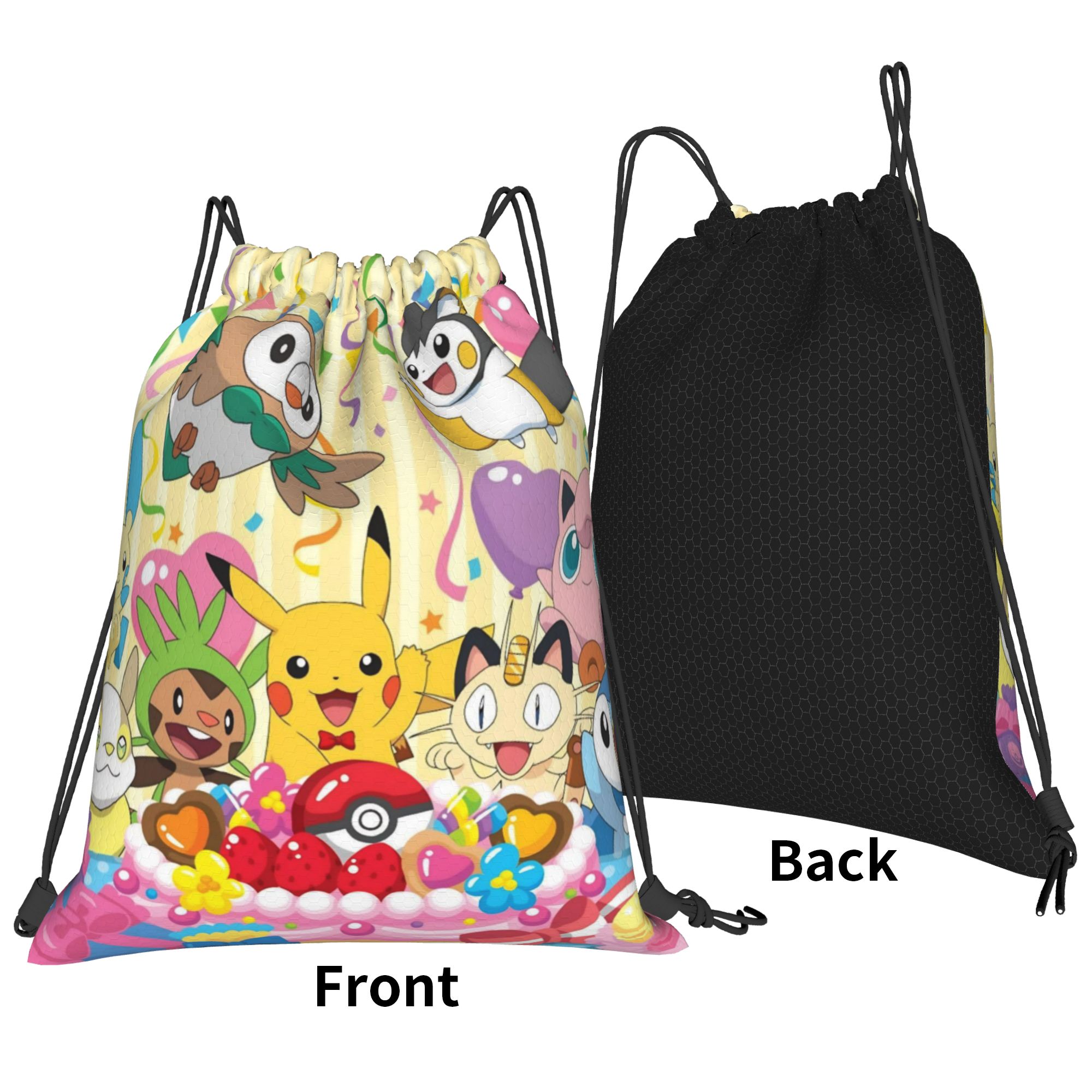 Tas Ransel Serut Motif Kue Ula - Drawstring Gym Bag ulasan dan harga