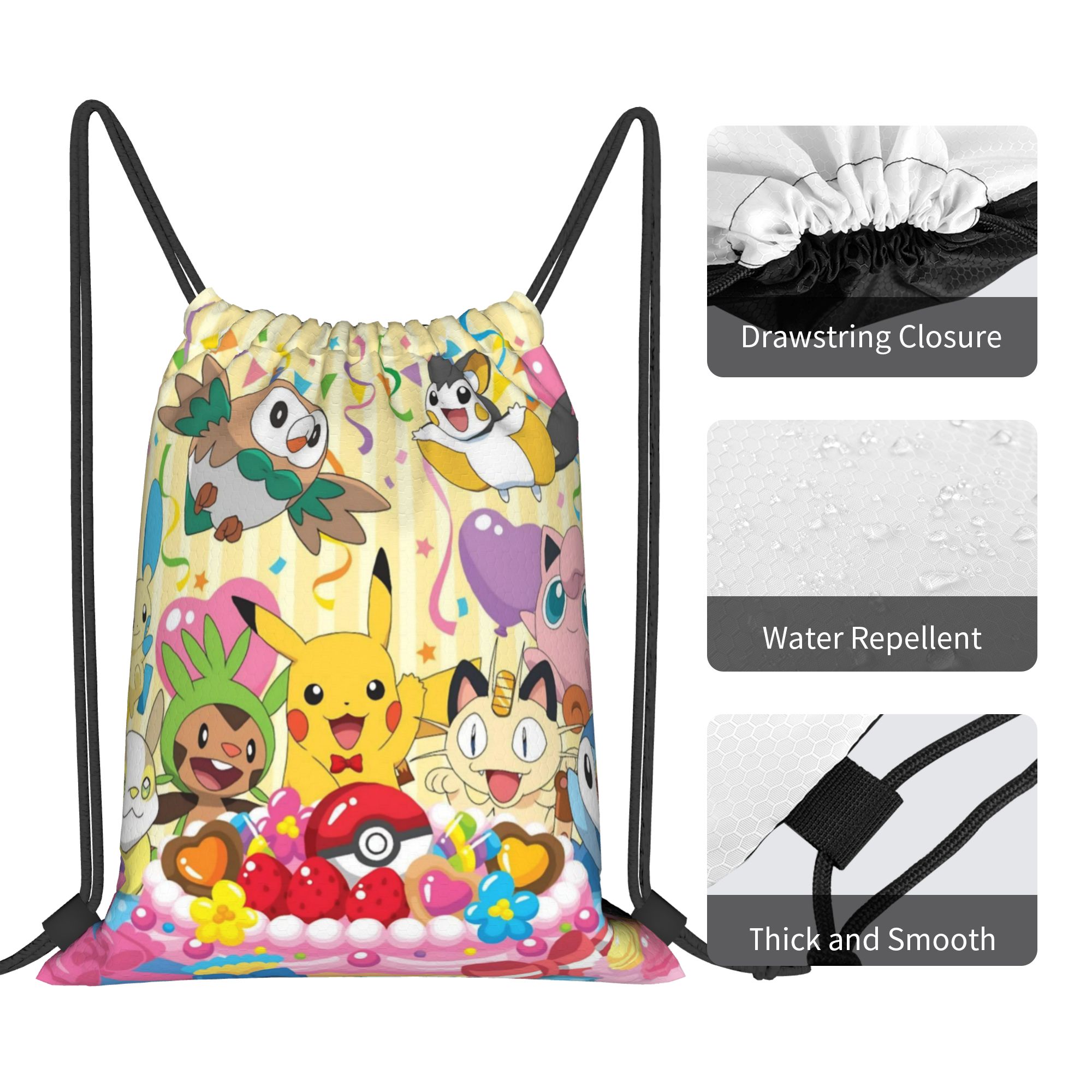 Tas Ransel Serut Motif Kue Ula - Drawstring Gym Bag ulasan dan harga